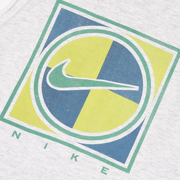 Vintage Nike Big Swoosh Made In USA Tank - M