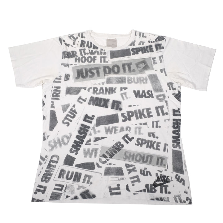 nike just do it all over print t shirt