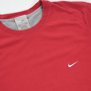 Vintage Nike Embroidered Swoosh T-Shirt - M