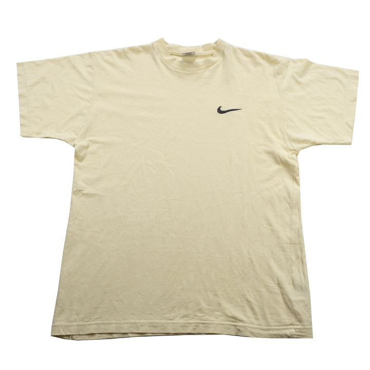 Vintage Nike Embroidered Swoosh T-Shirt - M