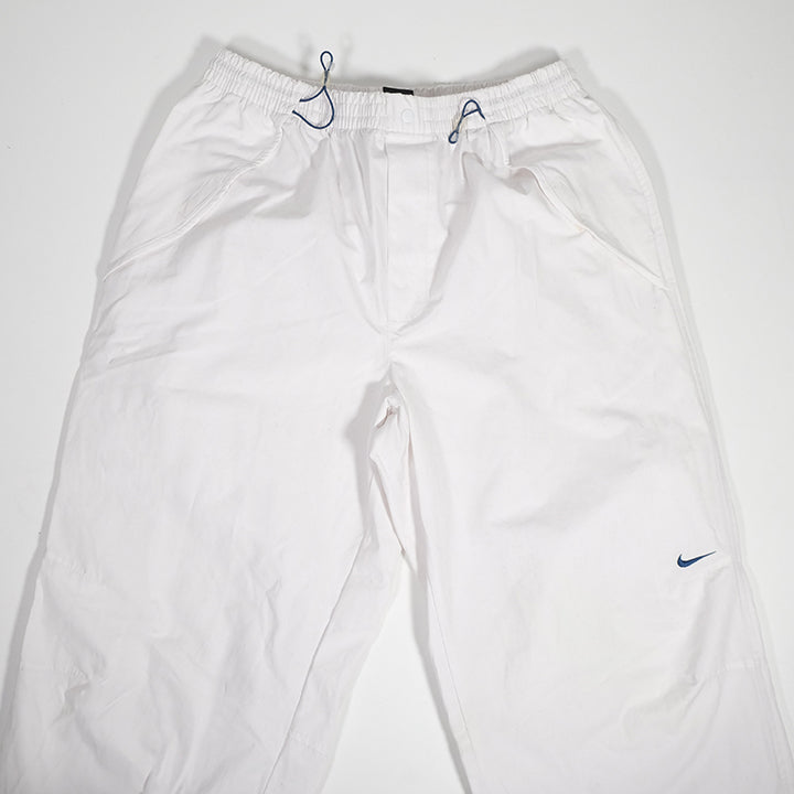 Vintage Rare Nike Y2K Swoosh Track Pants - L