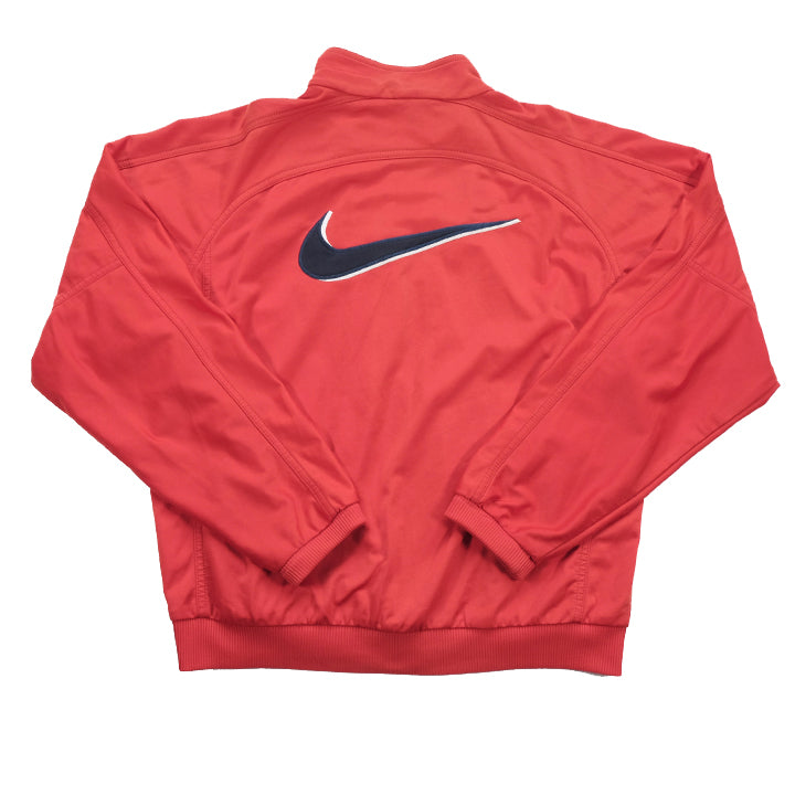 Vintage Nike Big Swoosh Track Jacket - S