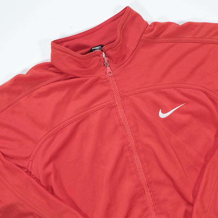 Vintage Nike Big Swoosh Track Jacket - S