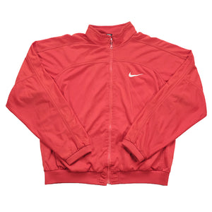 Vintage Nike Big Swoosh Track Jacket - S