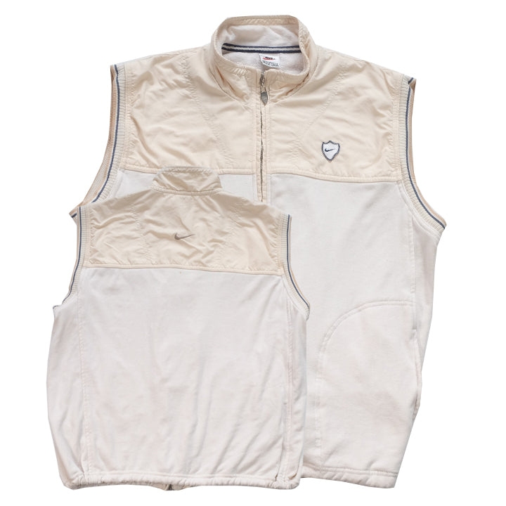 Vintage Nike Terry Toweling Lined Vest/Gilet - L