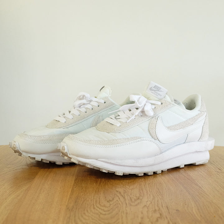 Nike Shoes Sacai Nike All White Nike Sacai Vaporwaffle White Nike