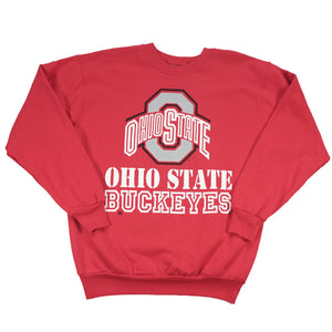 Vintage Ohio State Spell Out Crewneck - L