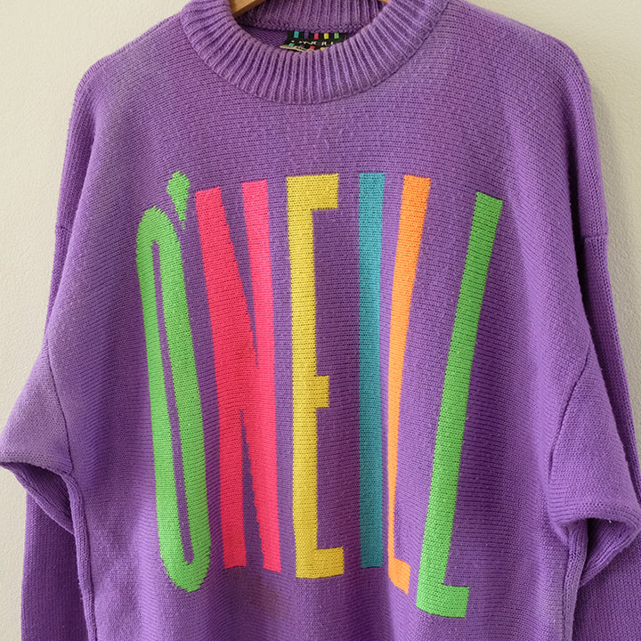 Vintage O'Neill Spell Out Sweater - L