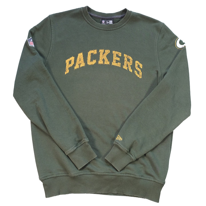 Vintage Green Bay Packers Spell Out Crewneck - M