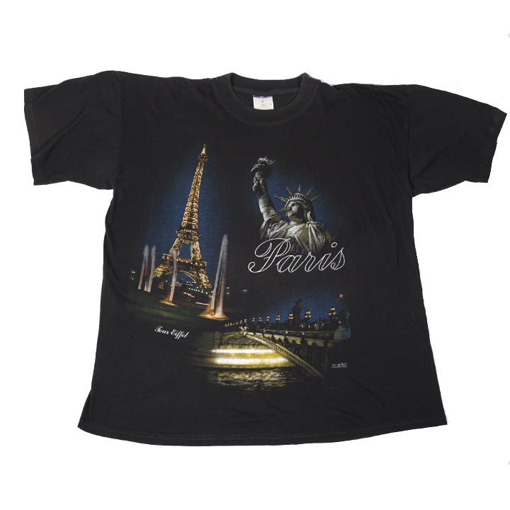 Vintage Paris Graphic T-Shirt - L