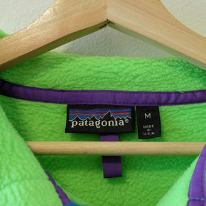 Vintage Patagonia Synchilla Snap Fleece Made In USA - M