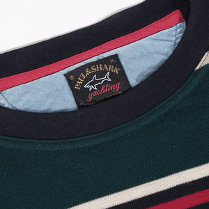 Vintage Paul & Shark Stripe Sweater - XL