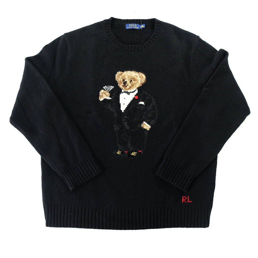 Martini top bear sweatshirt