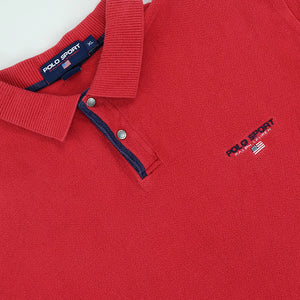 Polo Sport Ralph Lauren Embroidered Spell Out Polo - XL