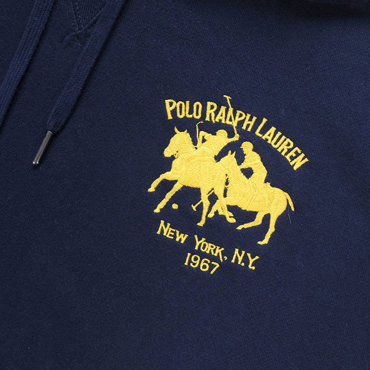 Vintage Polo Ralph Lauren Heavy Weight Hooded Sweatshirt - XL