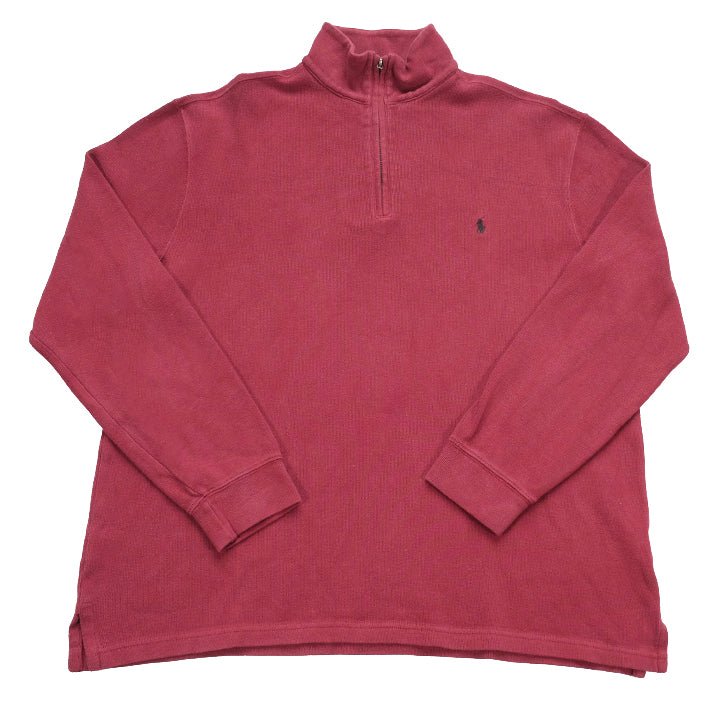 Vintage Polo Ralph Lauren Quarter Zip Sweatshirt - L