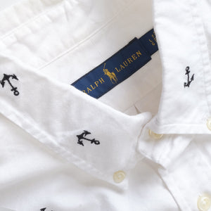 Vintage Polo Ralph Lauren Short Sleeve Button Up - L
