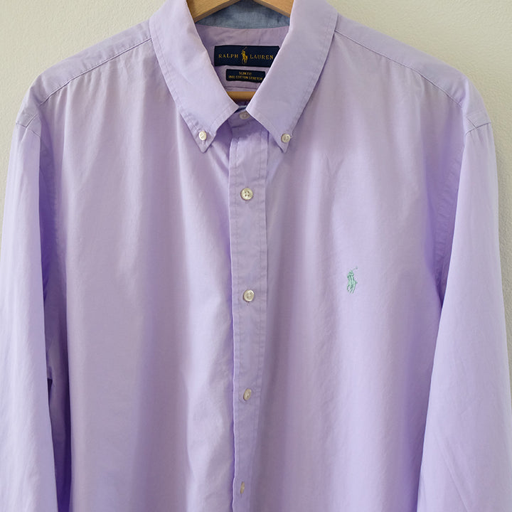 Vintage Polo Ralph Lauren Long Sleeve Button Up - XL