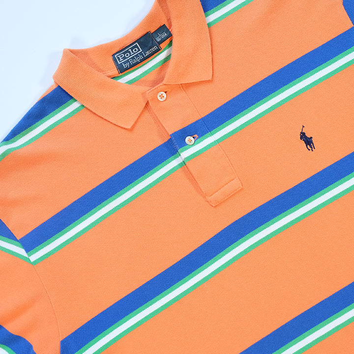 Polo Ralph Lauren Stripe Polo Shirt - L