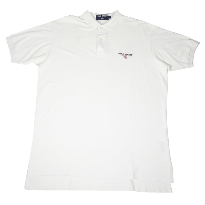 Vintage Polo Sport Ralph Lauren Embroidered Spell Out Polo - XL