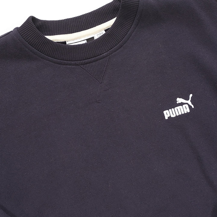 Vintage Puma Embroidered Logo Crewneck - L