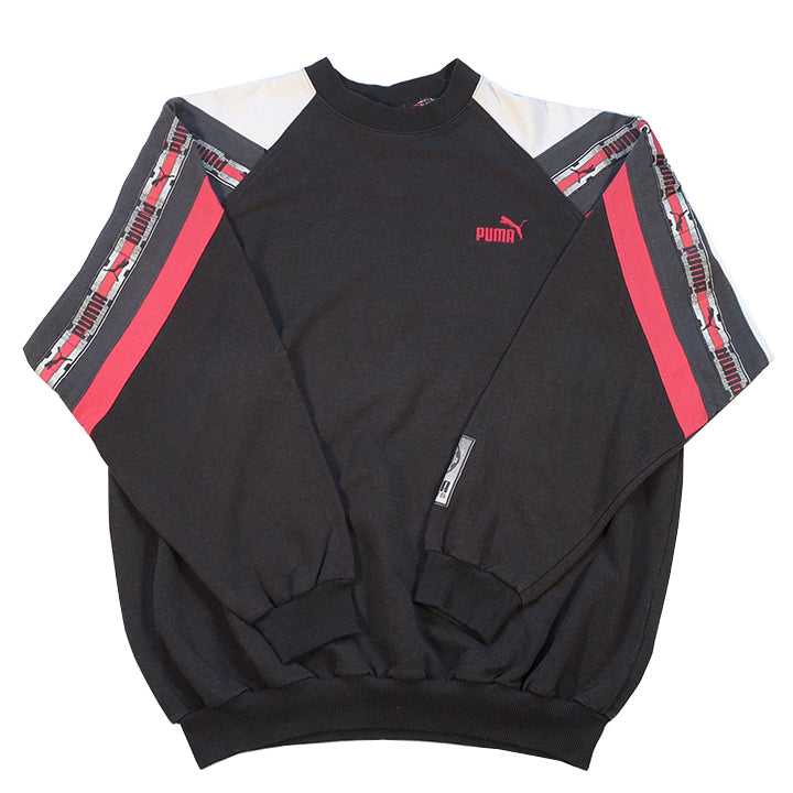 Vintage Puma Logo Crewneck - L