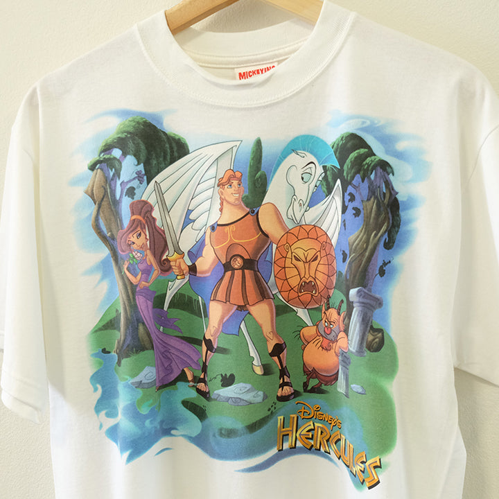 Vintage *RARE* Disney Hercules Front & Back Graphic Made In USA - M