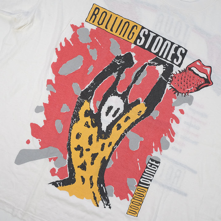 Vintage 1995 Rolling Stones Voodoo European Tour T-Shirt - XL