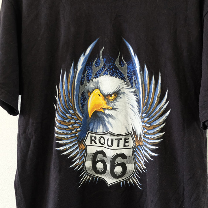 Vintage Route 66 Graphic T-Shirt - L