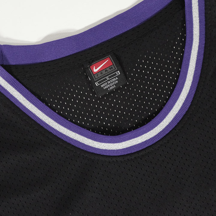 Nike, Shirts, Jason Williams Sacramento Kings Vintage Nike Jersey Mesh  White Purple Sz Medium