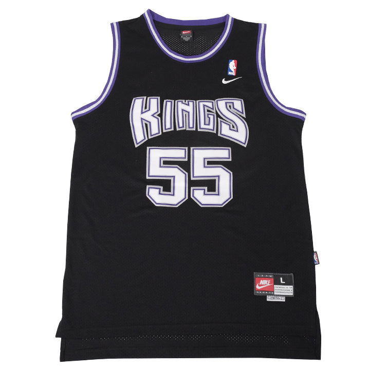 Jason WIlliams VTG Nike Sacramento Kings #55 NBA Stitched Sewn Jersey Men's  XL