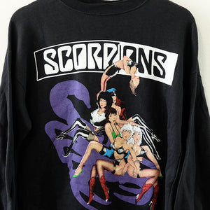 Vintage Scorpions Tease Me Please Me Crewneck - M