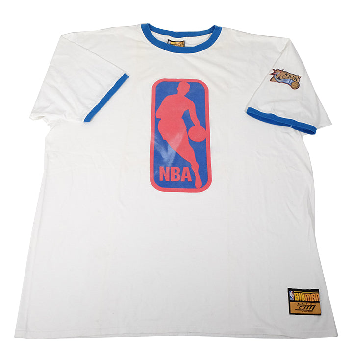 Vintage Sixers NBA Big Graphic T-Shirt - 4XL