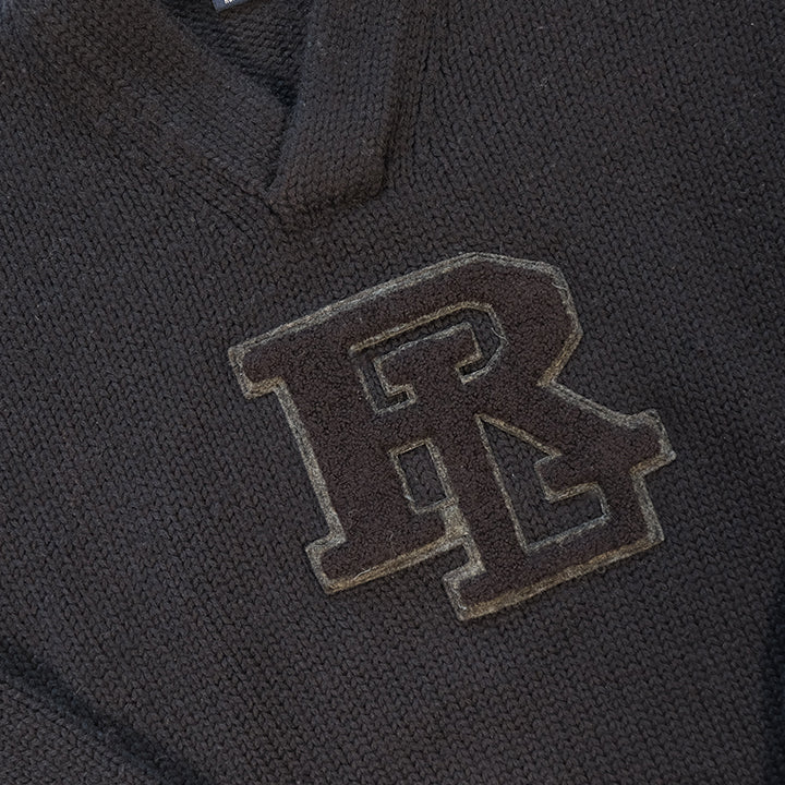 Vintage RARE Polo Sport Ralph Lauren RL Patch Heavy Weight Knit - L