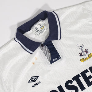 Vintage 1991 Umbro Tottenham Hotspur Home Jersey - L