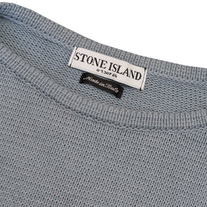 Vintage Stone Island Patch Knit Sweater Made In Italy - L