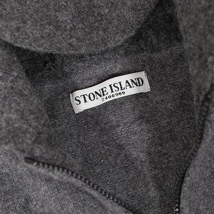 Vintage 2010 Stone Island Patch Full Zip Sweater Made In Italy - S/M