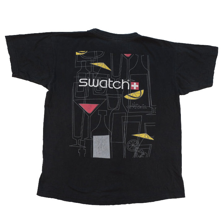 Vintage Swatch Graphic T-Shirt - L