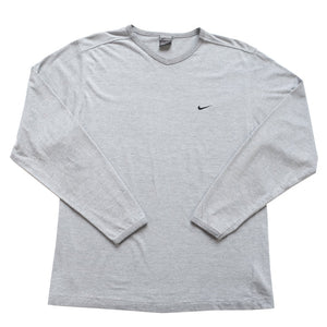 Vintage Nike Embroidered Swoosh Long Sleeve - M/L