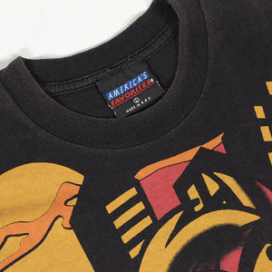 Vintage 1996 Taz All Over Print Single Stitch T-Shirt - L