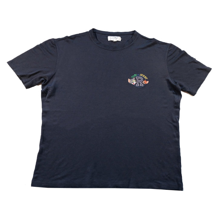 Vintage Tom & Jerry Embroidered T-Shirt - L