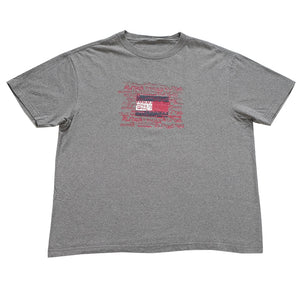 Vintage Tommy Hilfiger Graffiti Flag T-Shirt - XL