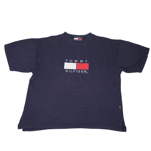 Vintage Tommy Hilfiger Big Flag T-Shirt - XL