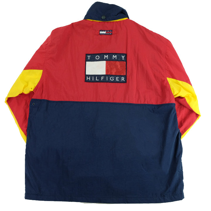 90s Tommy Hilfiger 'RARE' Big Patch Jacket - XL