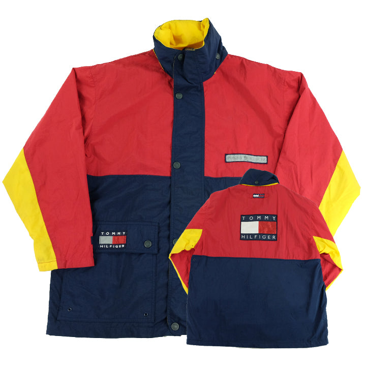 90s Tommy Hilfiger 'RARE' Big Patch Jacket - XL