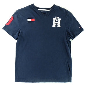 Tommy Hilfiger Embroidered Flag T-Shirt - S