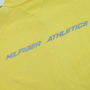 Vintage Tommy Hilfiger Athletics Embroidered Quarter Zip Sweatshirt - XL