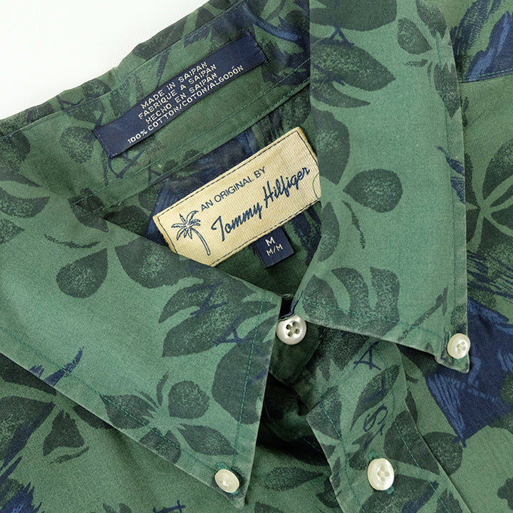 Tommy Hilfiger 90s Hawaiian Style Button Up - L