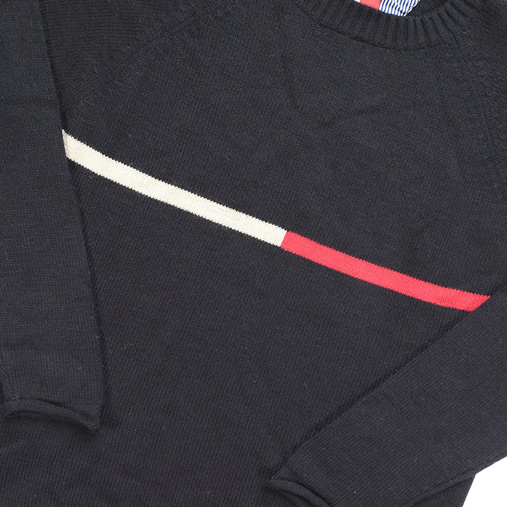 Vintage Tommy Hilfiger Flag Sweater - M