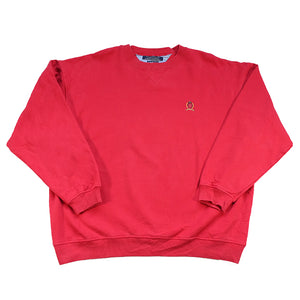 Vintage Tommy Hilfiger Lion Crest Logo Crewneck - XL